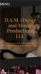 Mobile Screenshot of damproductions.us
